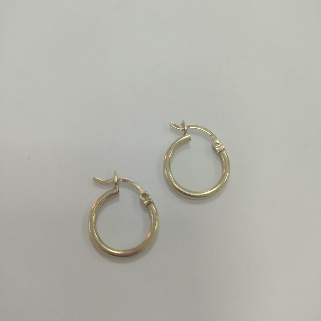 ARRACADAS PAR ORO 14 K 1.6 GRMS (SEMINUEVO)