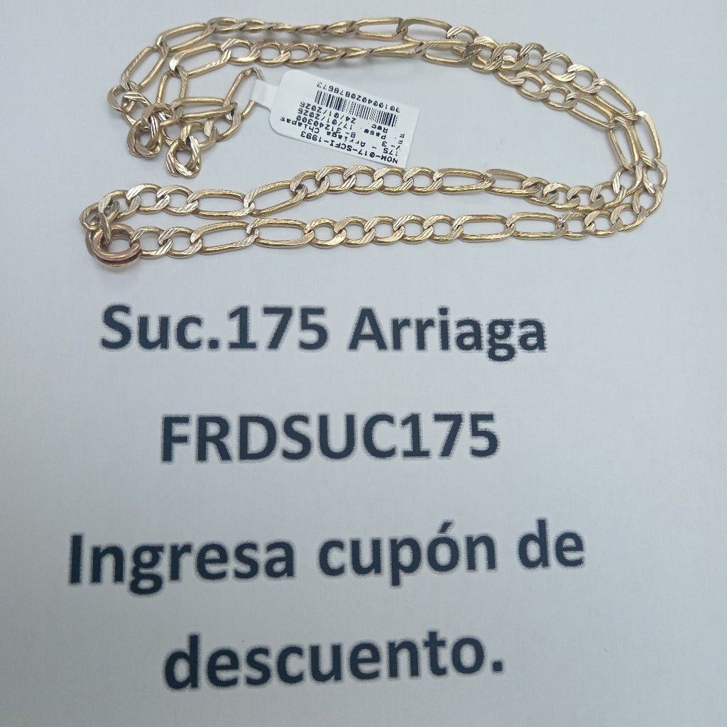 CADENA ORO 14 K 28 GRMS (SEMINUEVO)