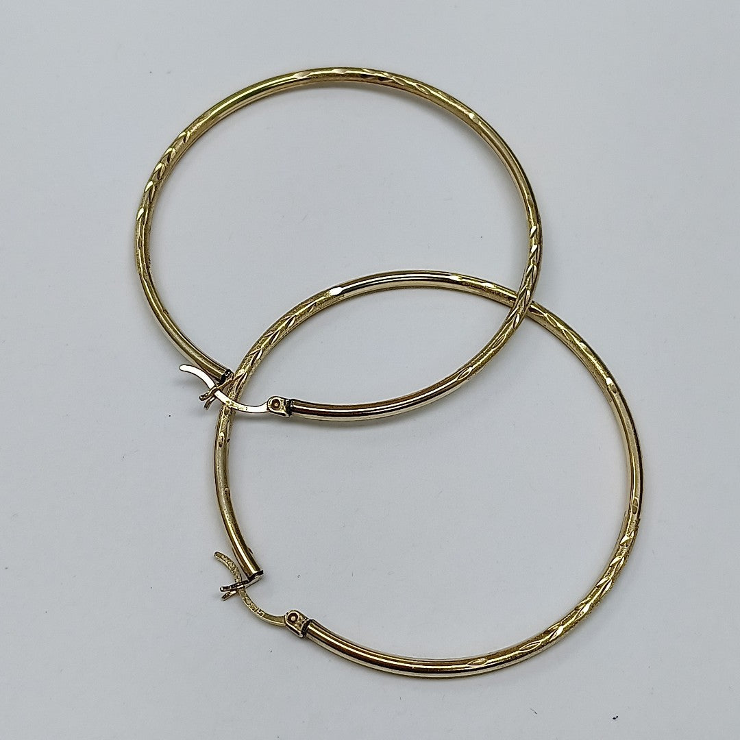 ARRACADAS PAR ORO 14 K 4.4 GRMS (SEMINUEVO)