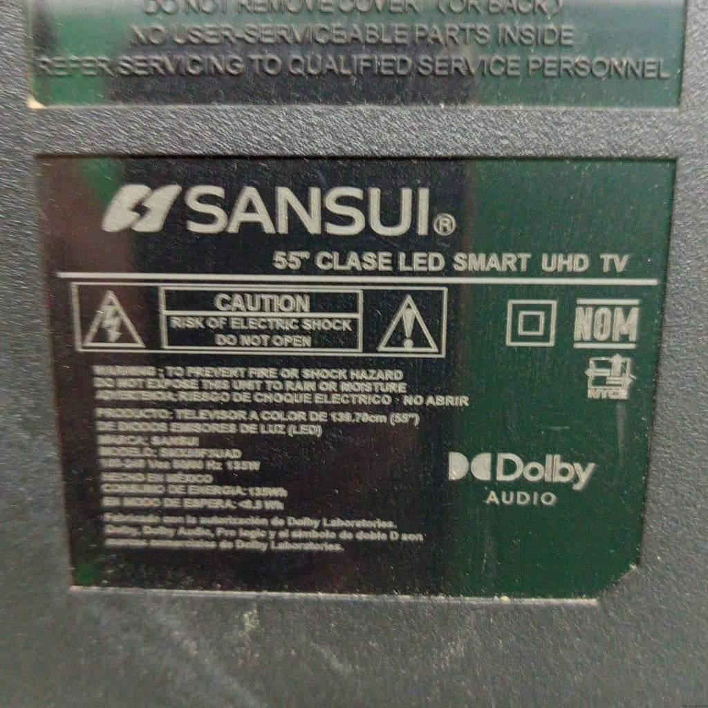PANTALLA SANSUI SMX55F3UAD (2020) 55" LED 4K