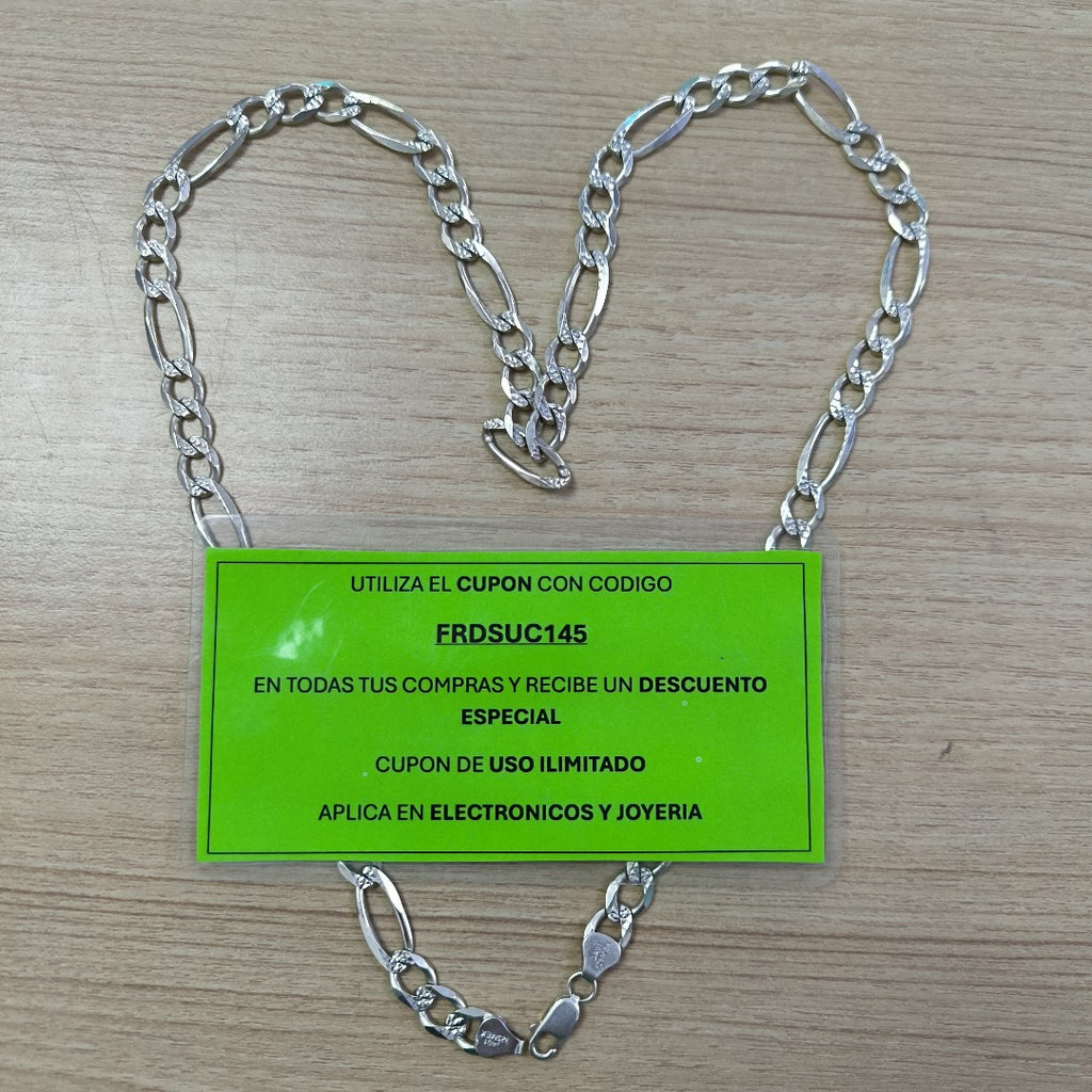 CADENA PLATA 46,60 GRMS (SEMINUEVO)