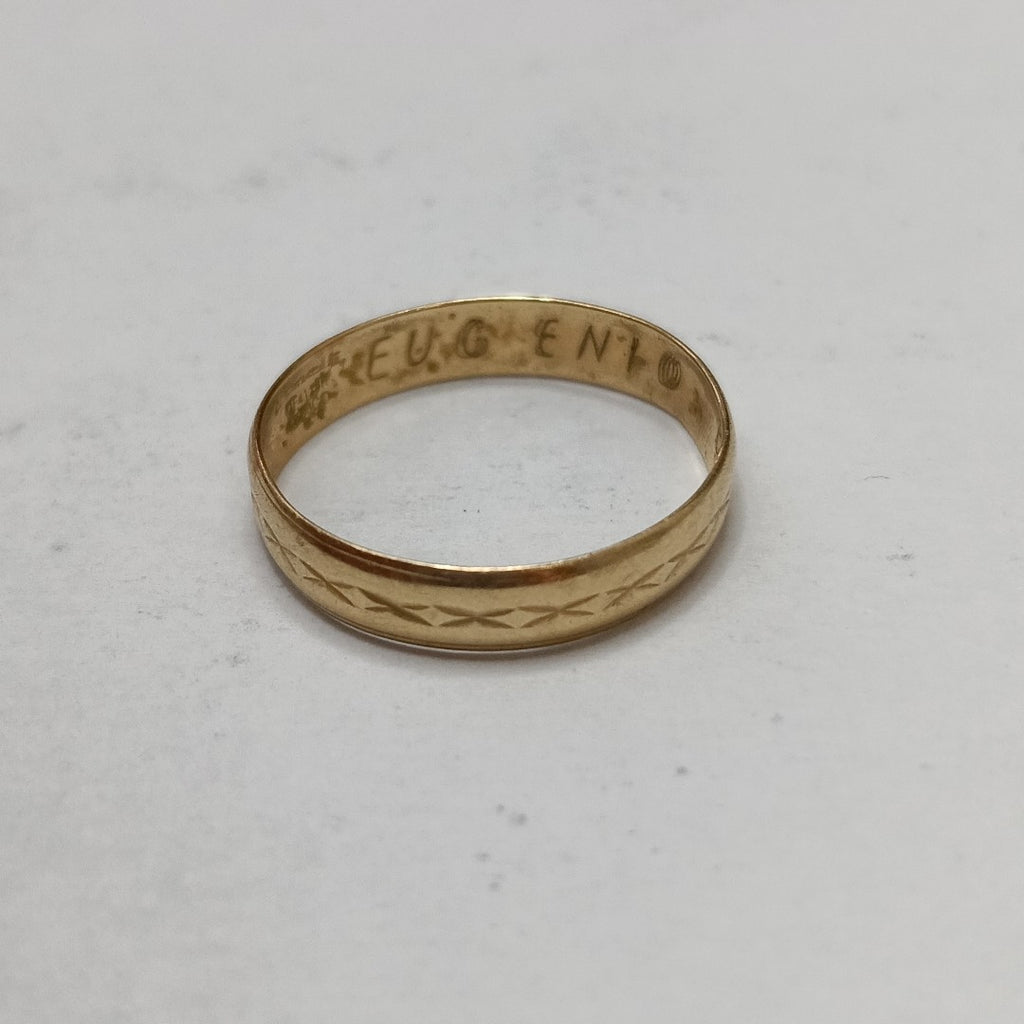 ARGOLLA ORO 14 K 1 GRMS (SEMINUEVO)