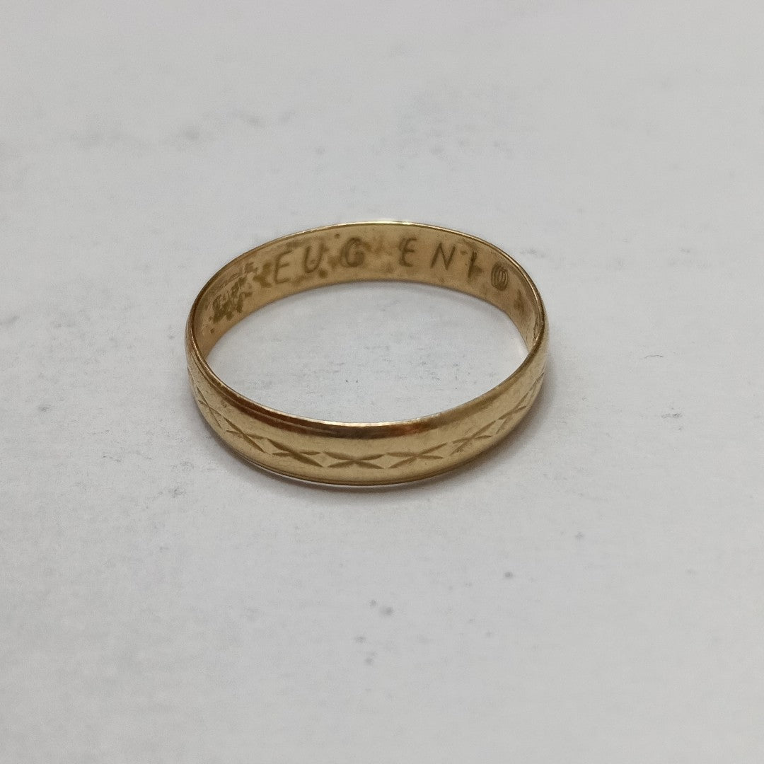 ARGOLLA ORO 14 K 1 GRMS (SEMINUEVO)