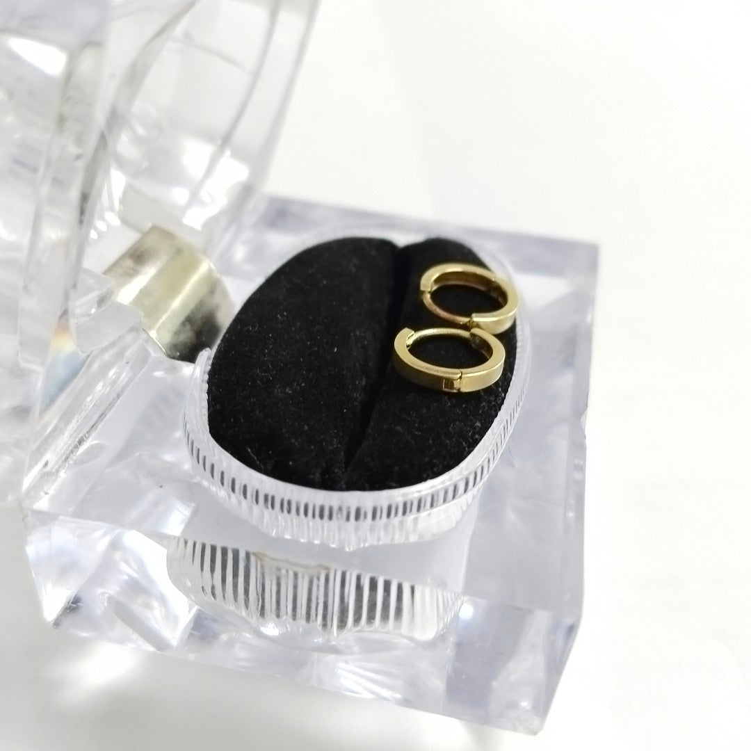 ARRACADAS PAR ORO 14 K 0,90 GRMS (SEMINUEVO)