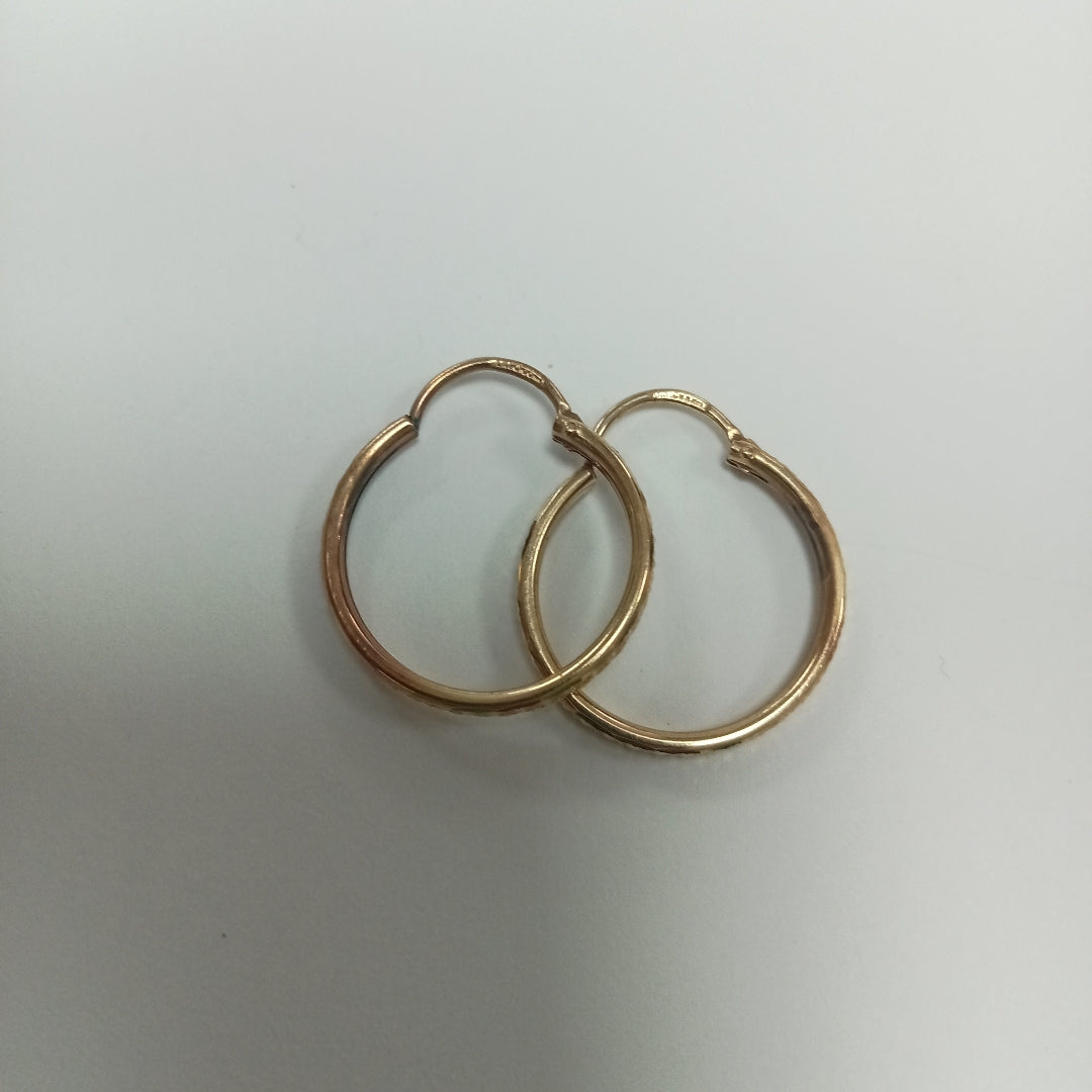 ARRACADAS PAR ORO 10 K 1,30 GRMS (SEMINUEVO)