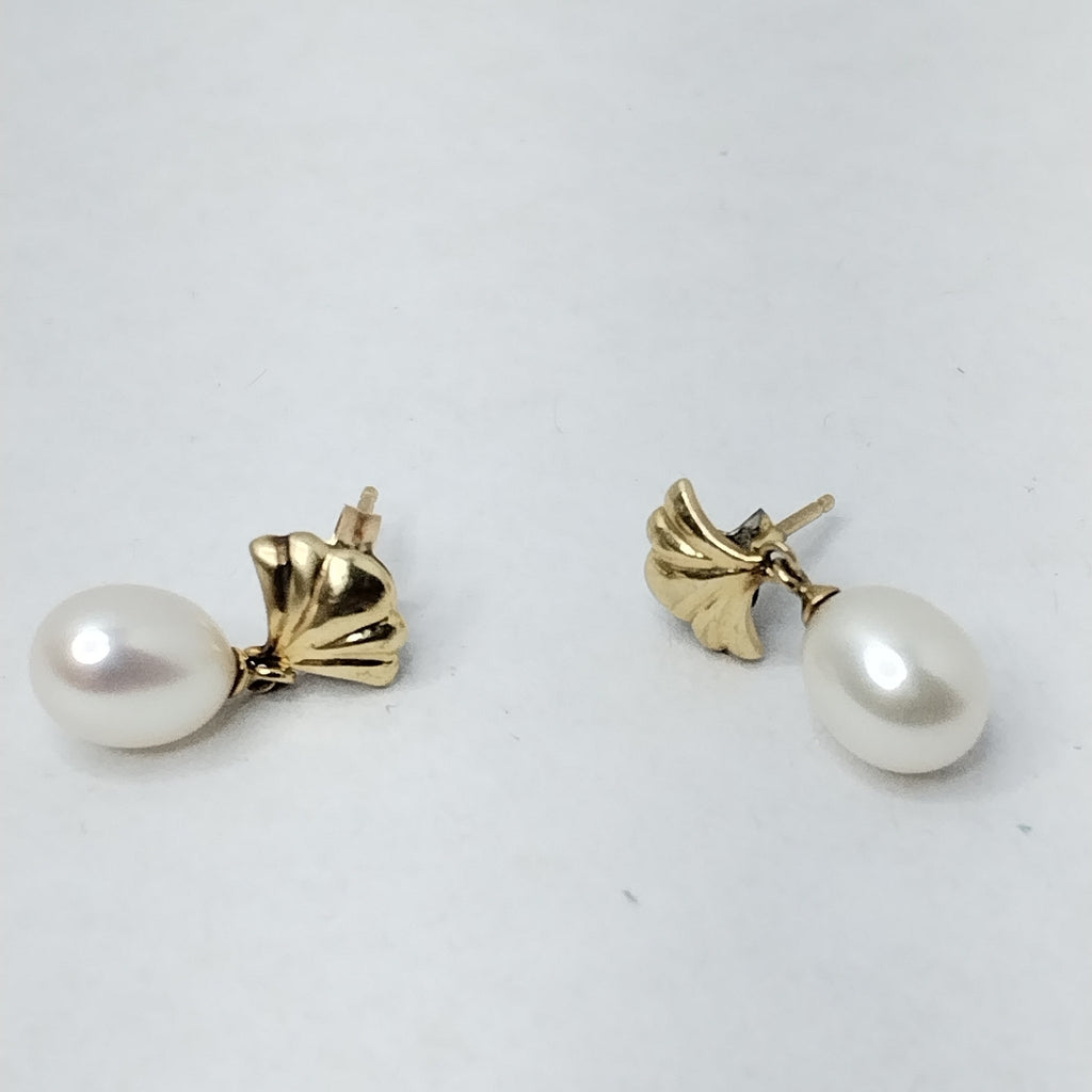 ARETES PAR ORO 14 K 1.6 GRMS (SEMINUEVO)