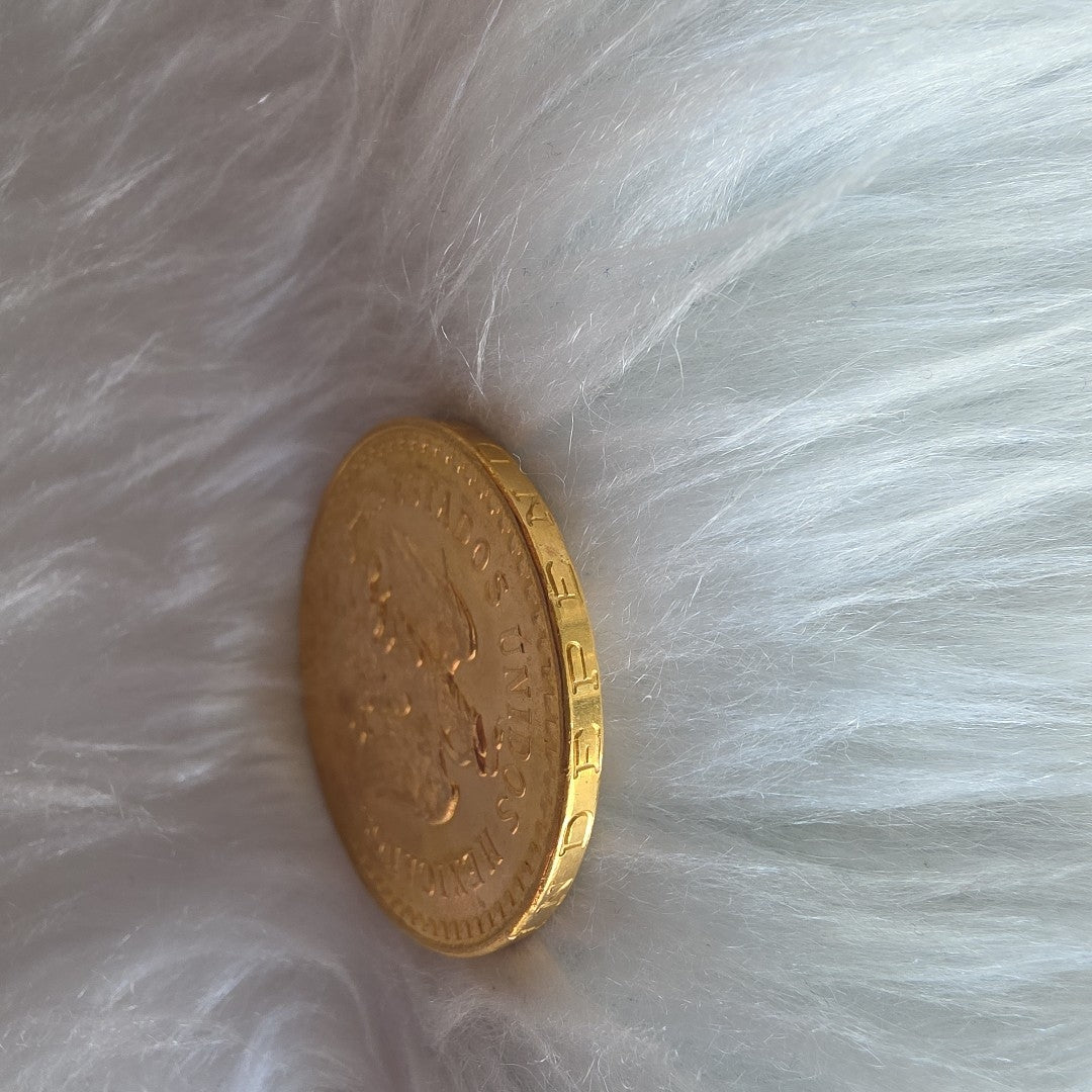 K1 41,60 GRMS 21 K IDENTIFICACIÓN MONEDA NOMINATIVA MONEDAS PESOS 50 PESOS (SEMINUEVO)