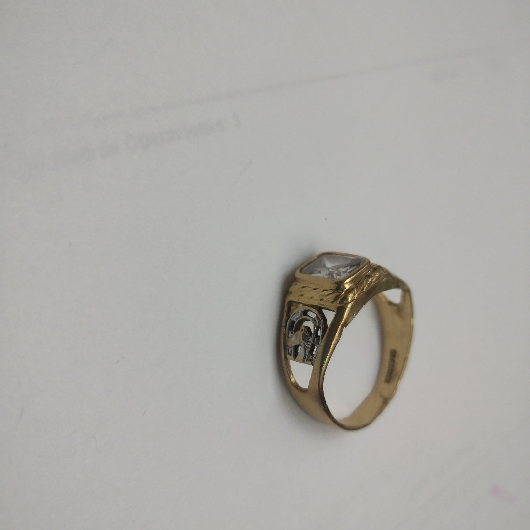 ANILLO ORO 10 K 4,50 GRMS (SEMINUEVO)