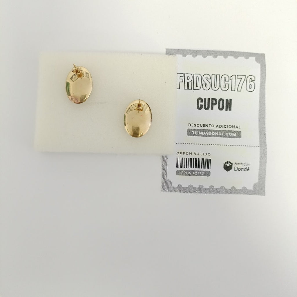 ARETES PAR ORO 10 K 2,90 GRMS (SEMINUEVO)