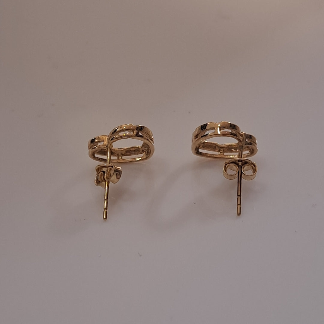 BROQUELES PAR ORO 10 K 1 GRMS (SEMINUEVO)