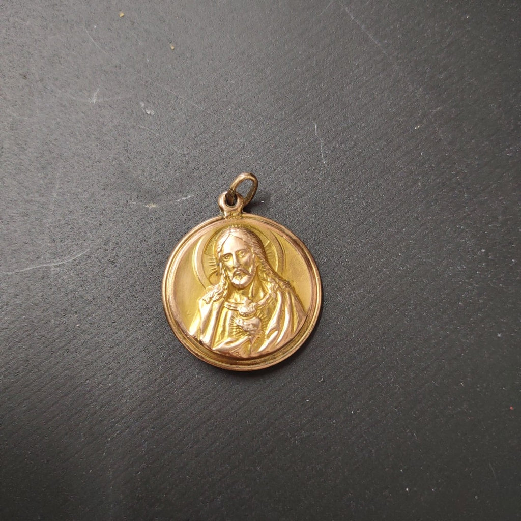 MEDALLA RELIGIOSA ORO 10 K 4,90 GRMS (SEMINUEVO)