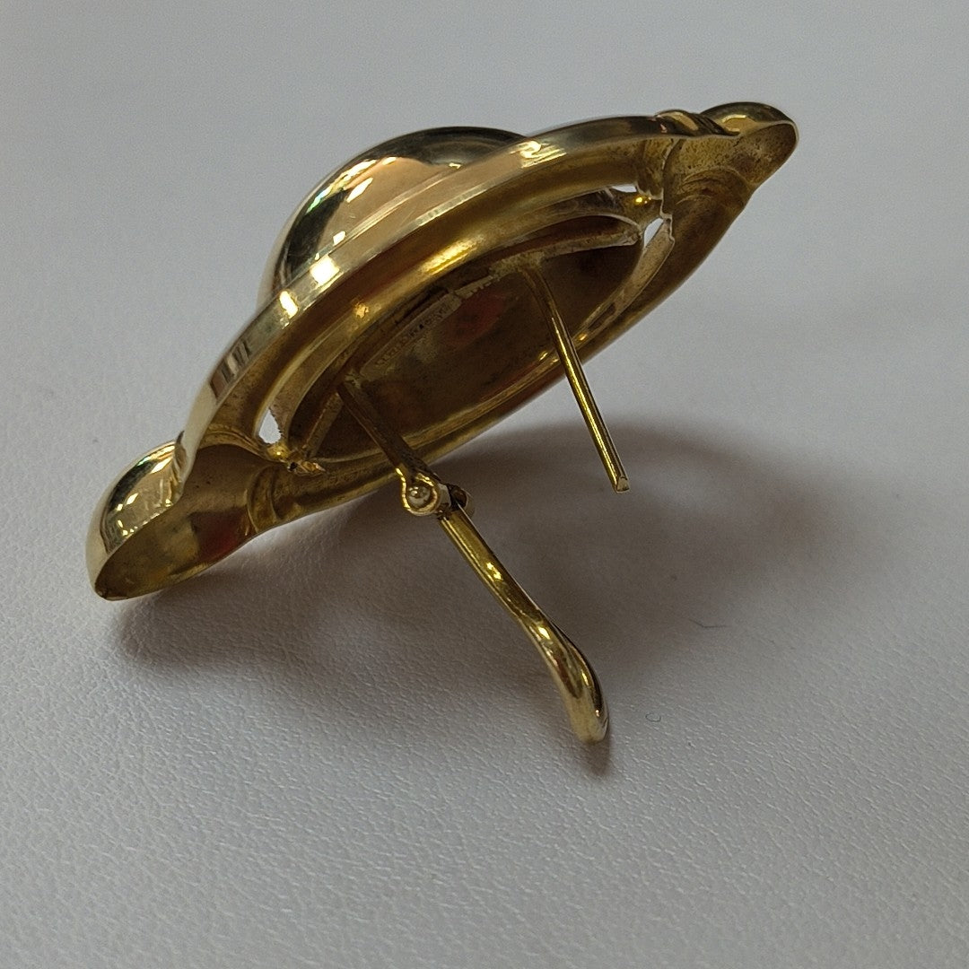 ARETES PAR ORO 14 K 10.1 GRMS (SEMINUEVO)