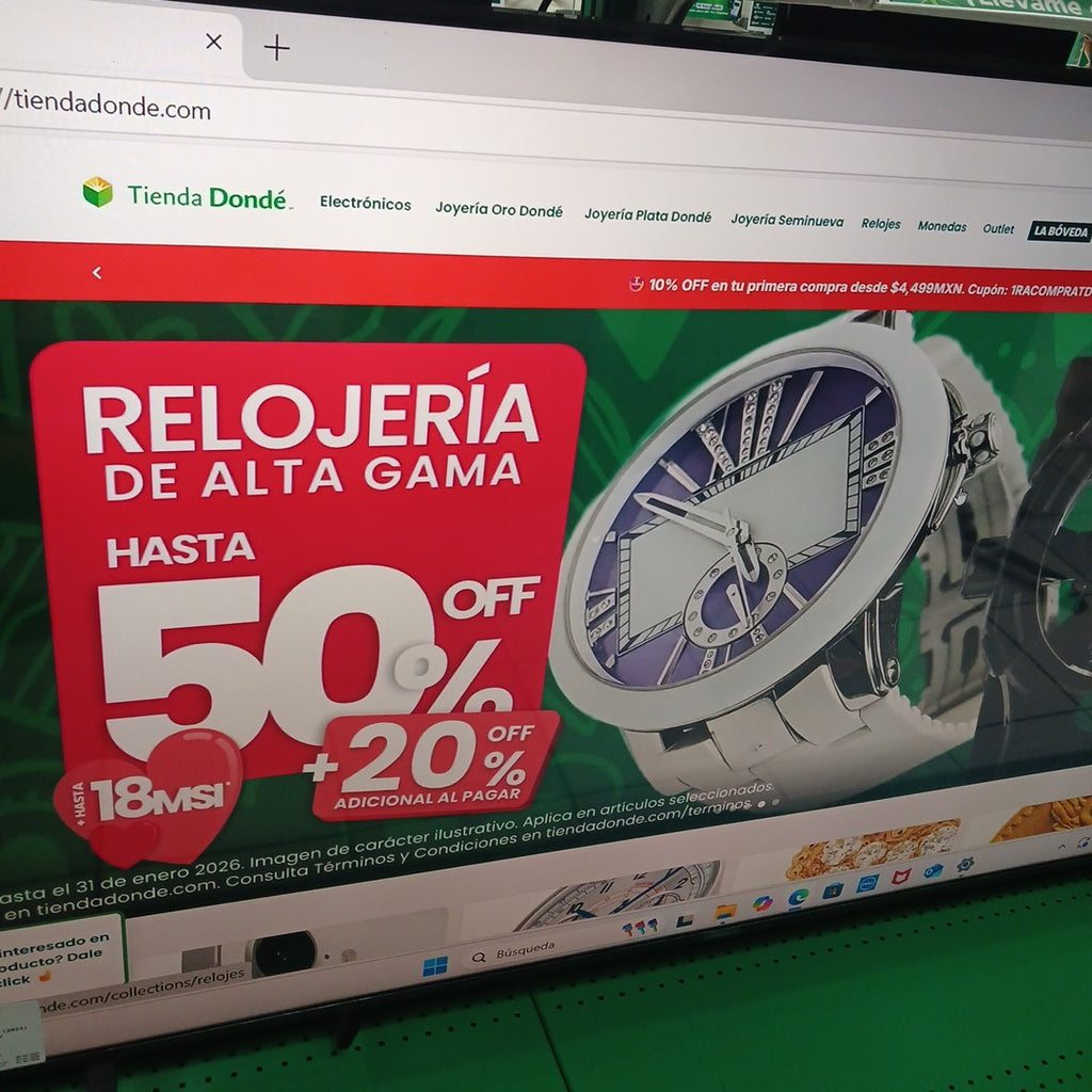 PANTALLA JVC SI65URF (2023) 65" LED 4K (SEMINUEVO)