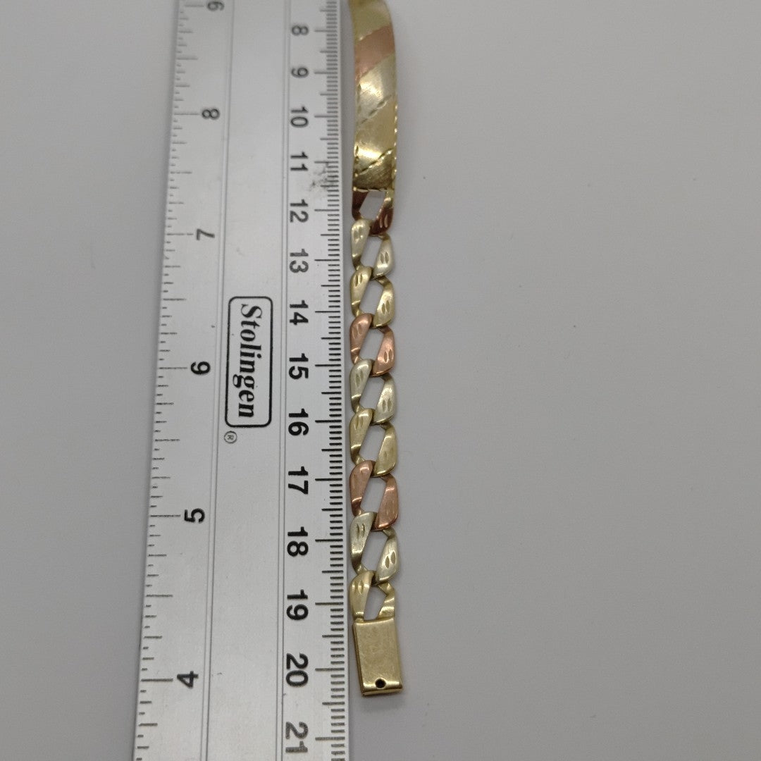 ESCLAVA ORO COMBINADO 8 K 9.2 GRMS (SEMINUEVO)