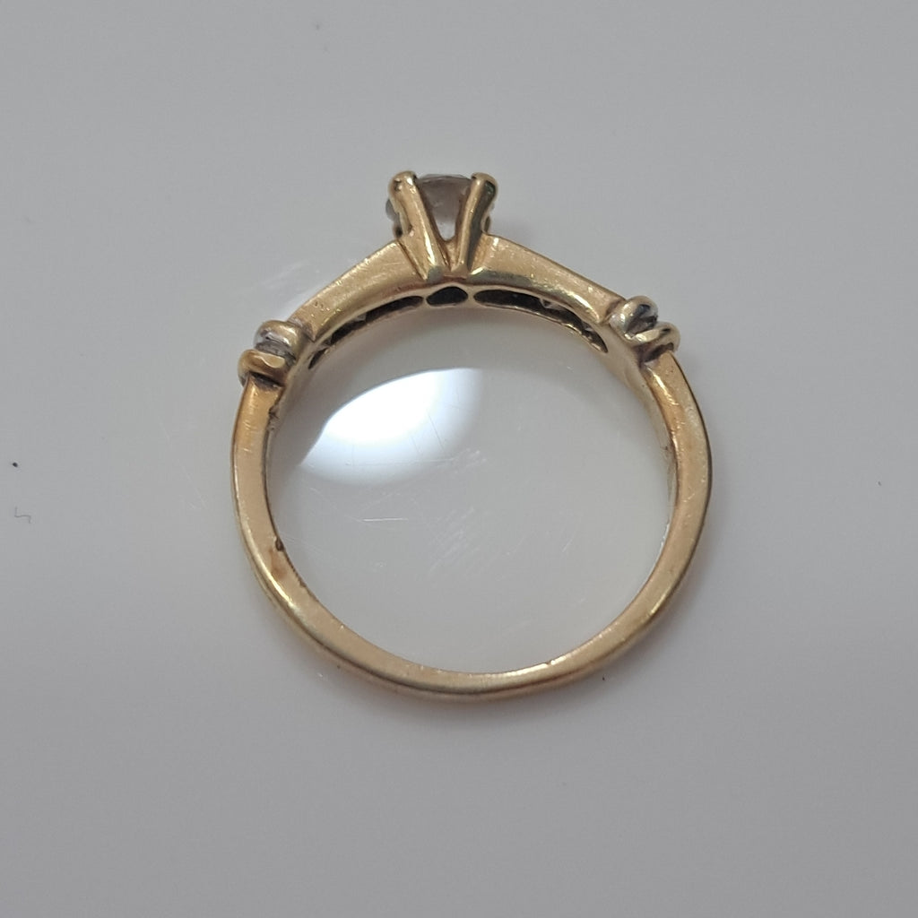 ANILLO ORO 14 K 3.3 GRMS (SEMINUEVO)