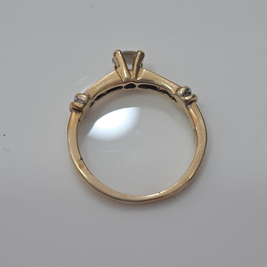 ANILLO ORO 14 K 3.3 GRMS (SEMINUEVO)