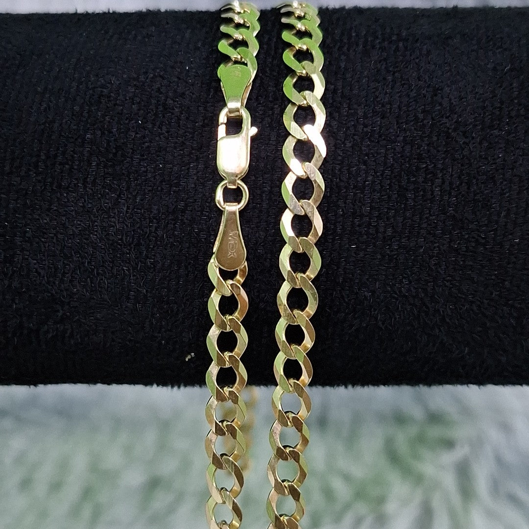 CADENA TEJIDO BARBADA 13.1G 55 CM (NUEVO)