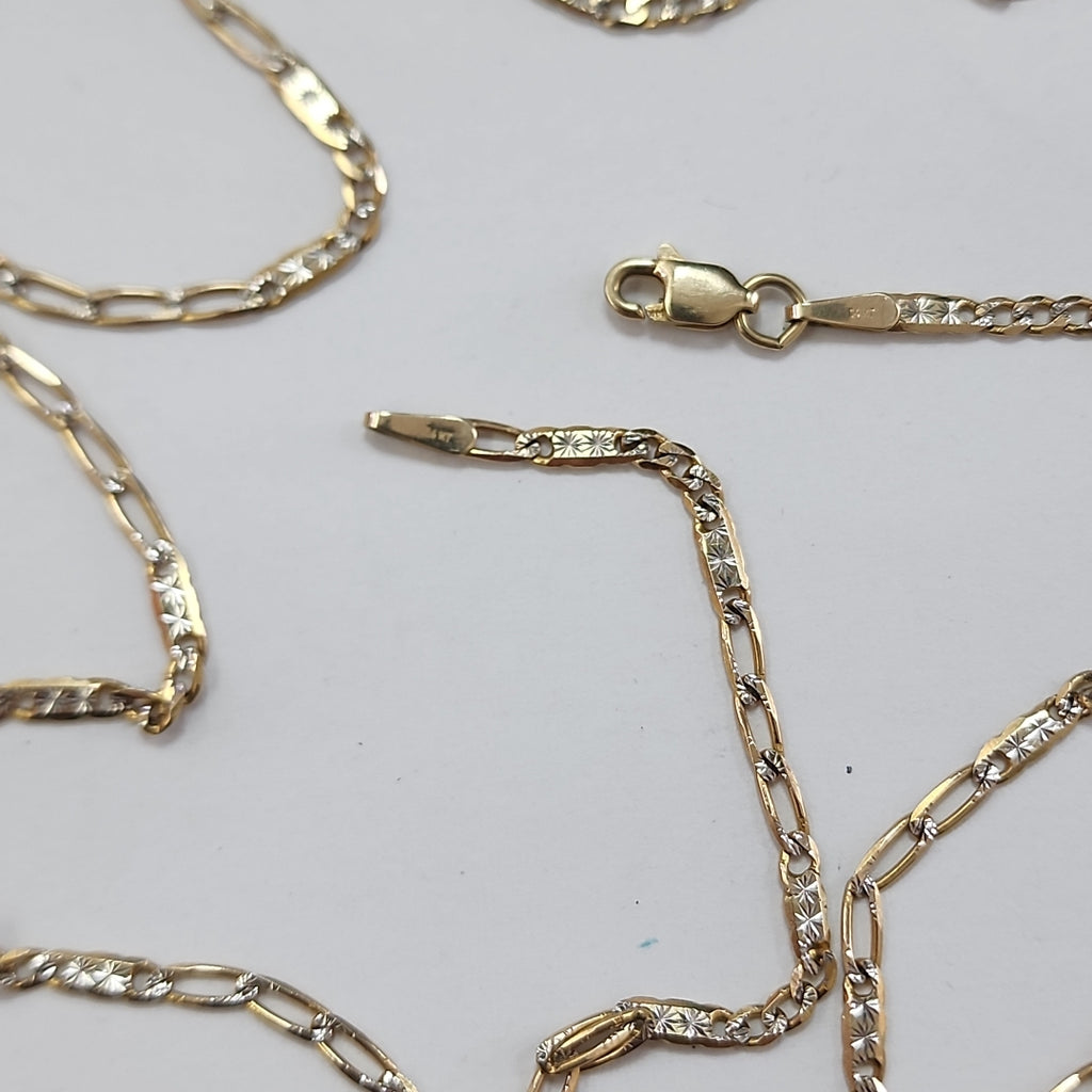 CADENA ORO, RODIADO 14 K 5.6 GRMS (SEMINUEVO)