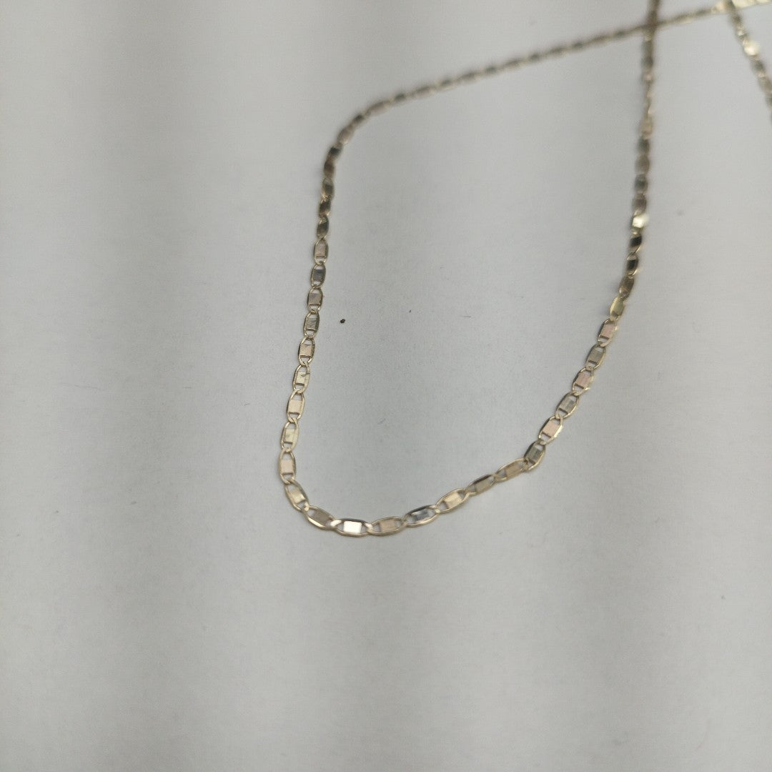 CADENA TEJIDO MARINERO 2.11GR 55 CM (NUEVO)