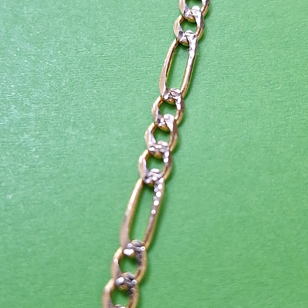 PULSERA 3 X 1 DIAMANTADA 3.1GR 18 CM (NUEVO)