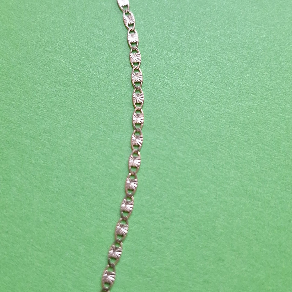 CADENA TEJIDO MARINERO 2.11GR 50 CM (NUEVO)