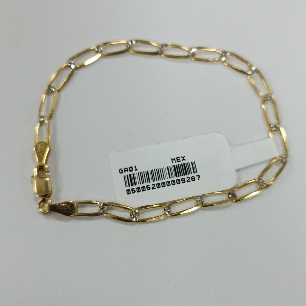 PULSERA TEJIDO ESLABONES 3.9G 18 CM (NUEVO)