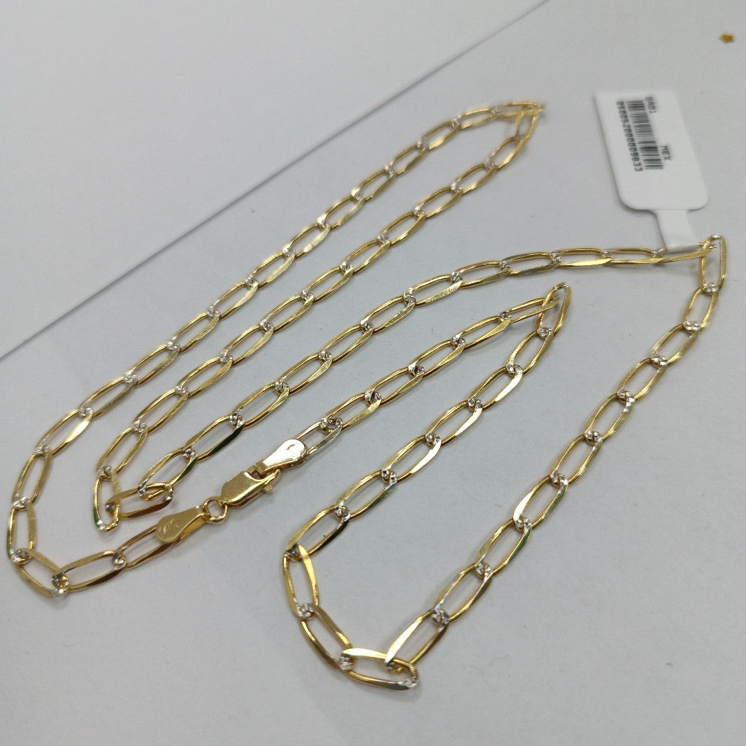 CADENA TEJIDO ESLABONES 11.7G 60 CM (NUEVO)