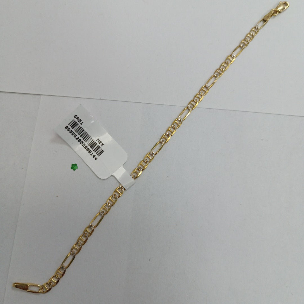 PULSERA TEJIDO 3X1 2.9G 18 CM 14K (NUEVO)