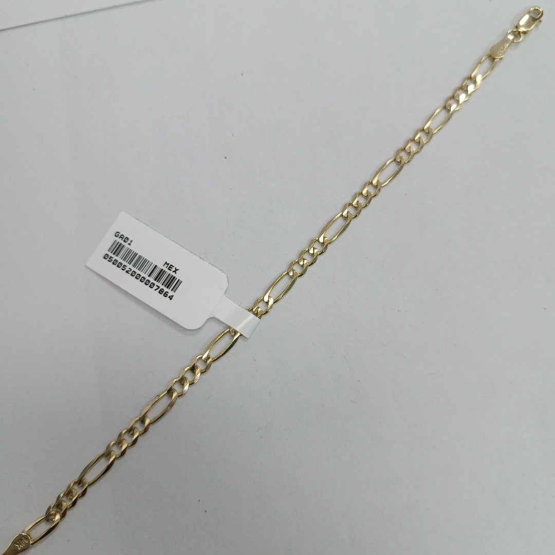 PULSERA TEJIDO 3X1 4.2G 18 CM 14K (NUEVO)
