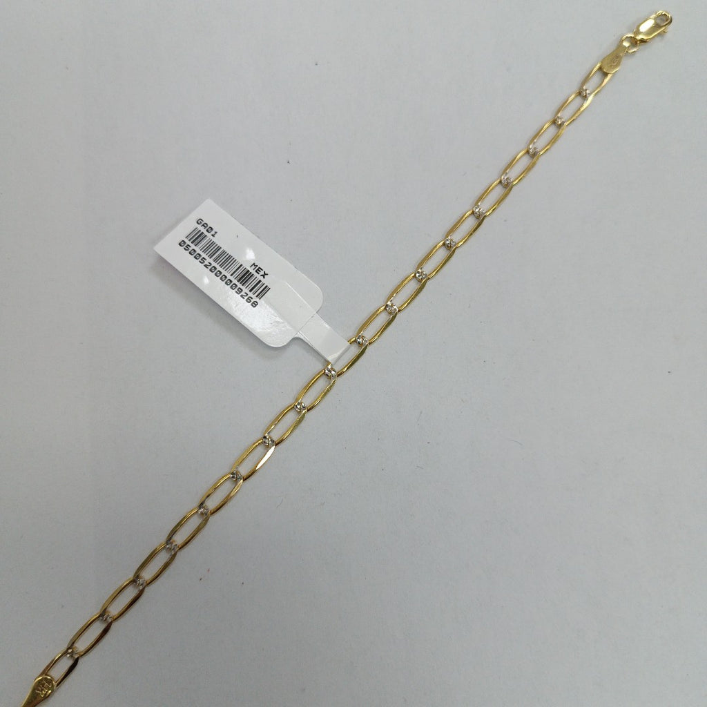 PULSERA TEJIDO ESLABONES 3.9G 18 CM (NUEVO)