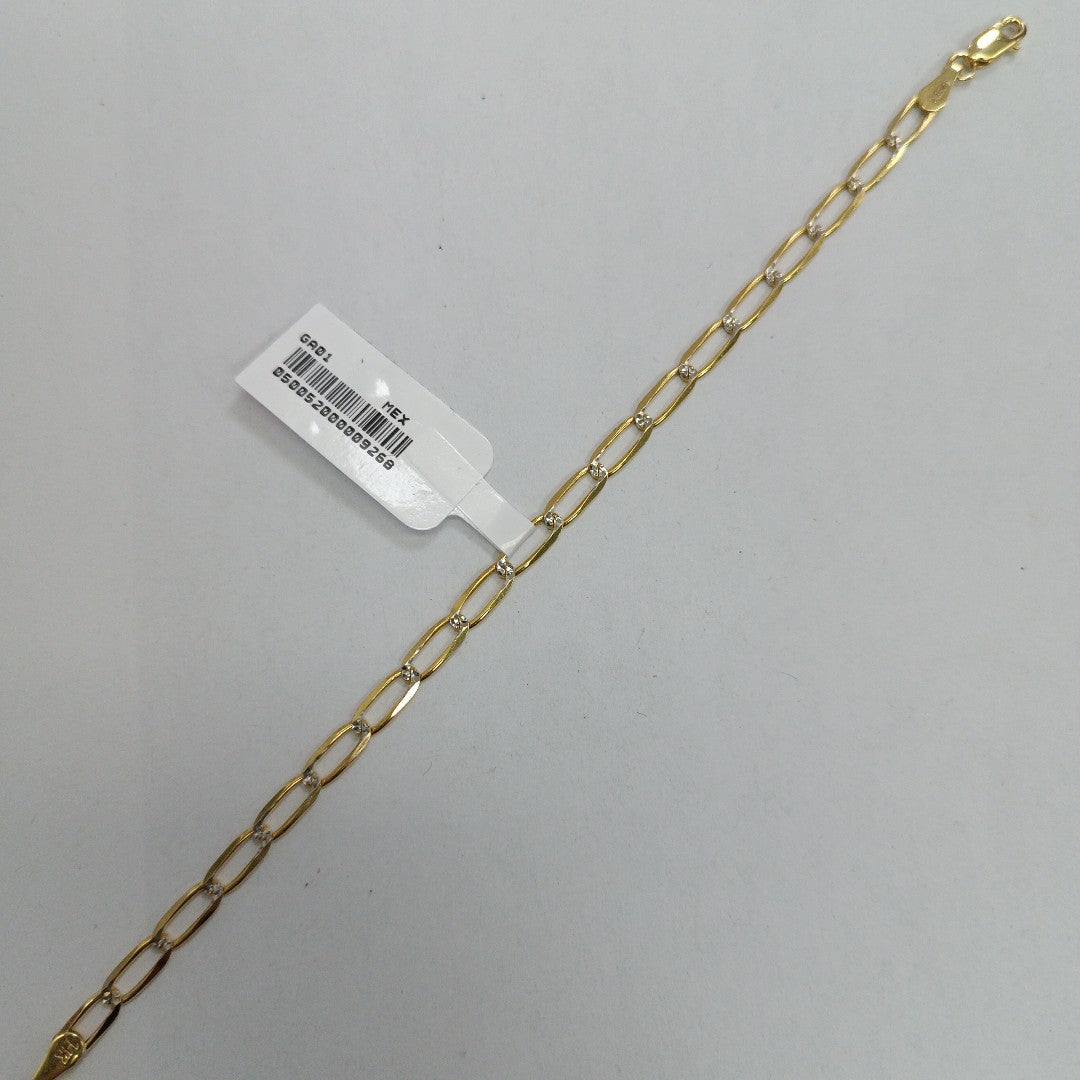 PULSERA TEJIDO ESLABONES 3.9G 18 CM (NUEVO)