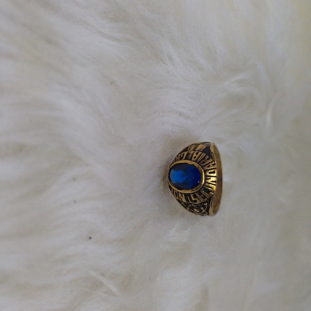 ANILLO DE GRADUACIÓN ORO 8 K 3,37 GRMS (SEMINUEVO)