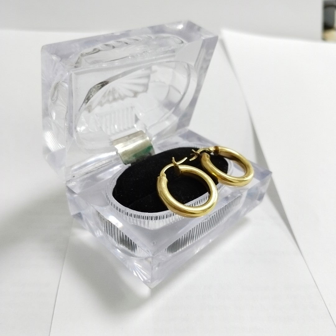 ARRACADAS PAR ORO 14 K 2,50 GRMS (SEMINUEVO)