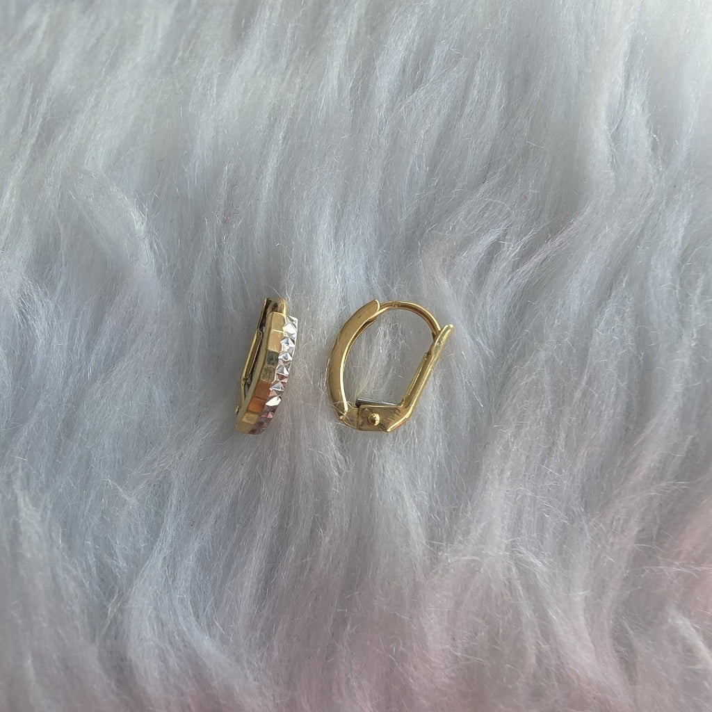 ARRACADAS PAR ORO 10 K 1,10 GRMS (SEMINUEVO)