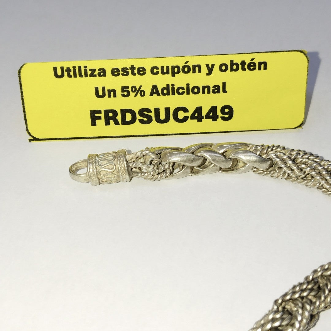 PULSERA PLATA 28,80 GRMS (SEMINUEVO)