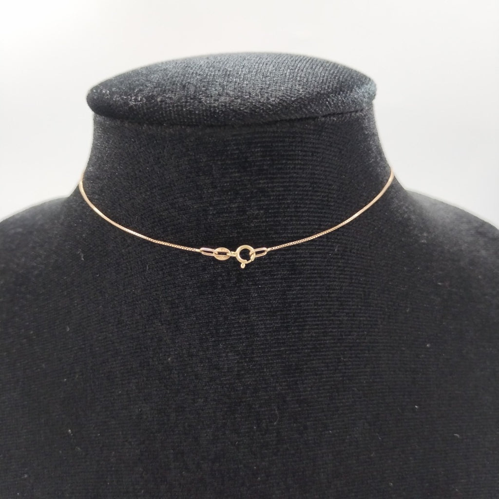 K1 1,00 GRMS 14 K ESPECIFICACIONES COMPLEMENTARIAS CADENA TJ COLA RATON (SEMINUEVO)