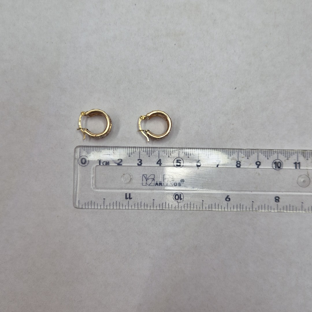 ARETES PAR ORO 10 K 7,90 GRMS (SEMINUEVO)