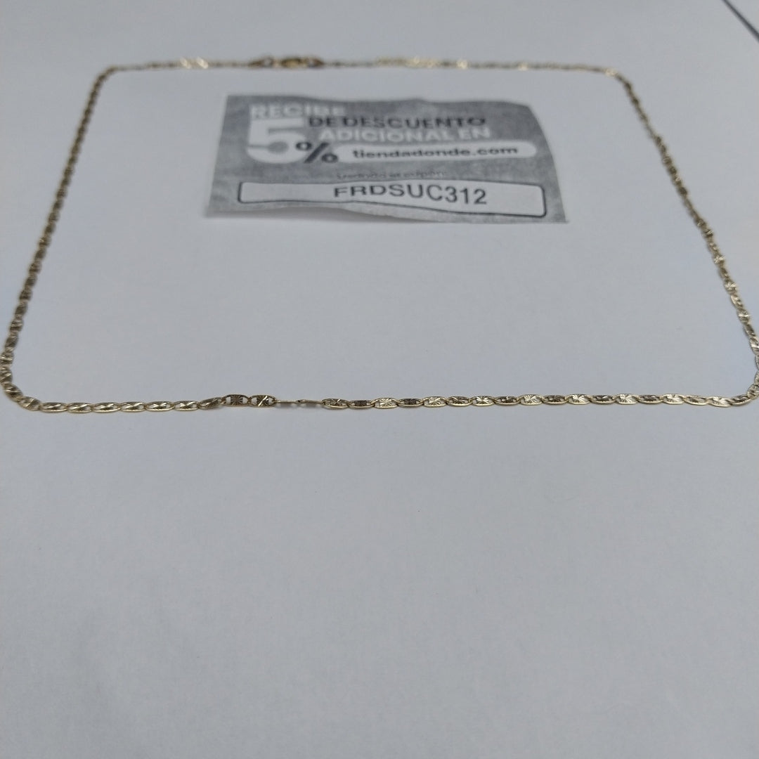 CADENA ORO 10 K 2.4 GRMS (SEMINUEVO)