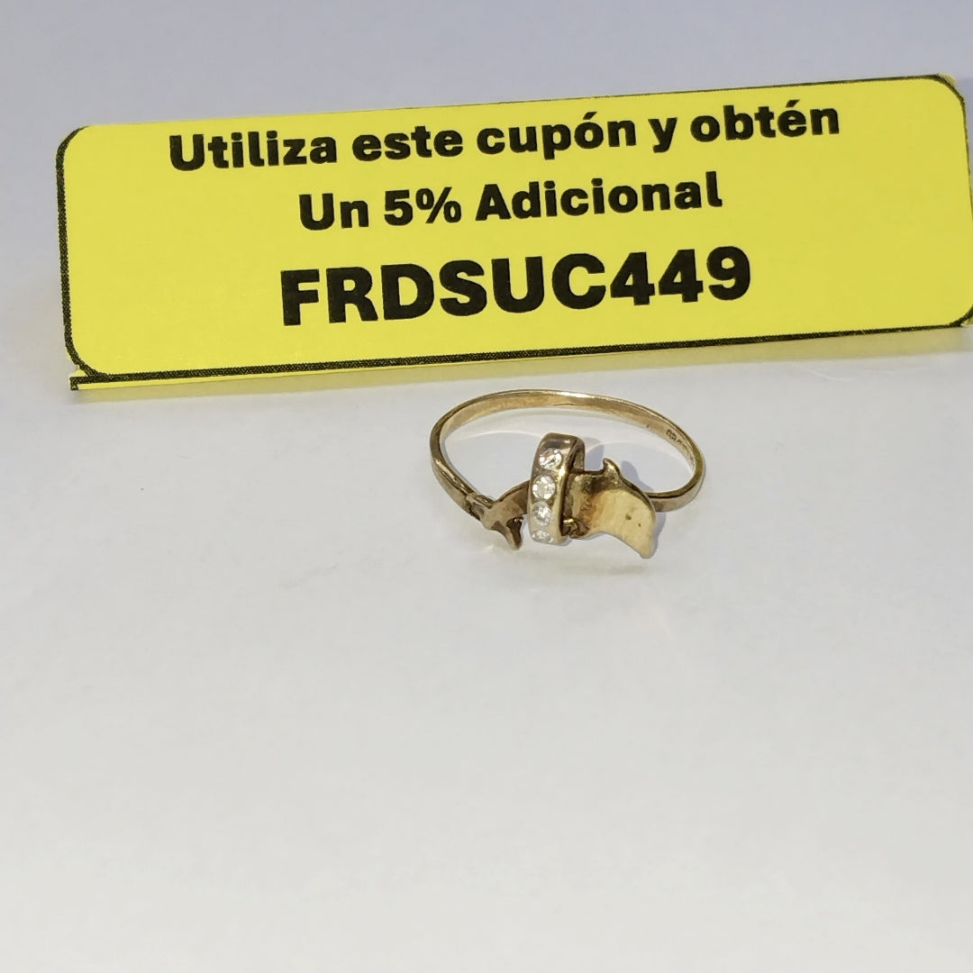 ANILLITO ORO 10 K 1.3 GRMS (SEMINUEVO)