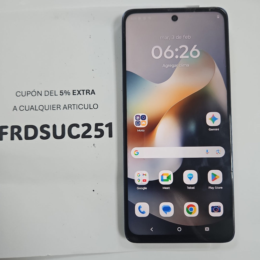 CELULAR MOTOROLA MOTO G56 5G XT2529-1(2025) 256 GB 8 GB RAM (SEMINUEVO)