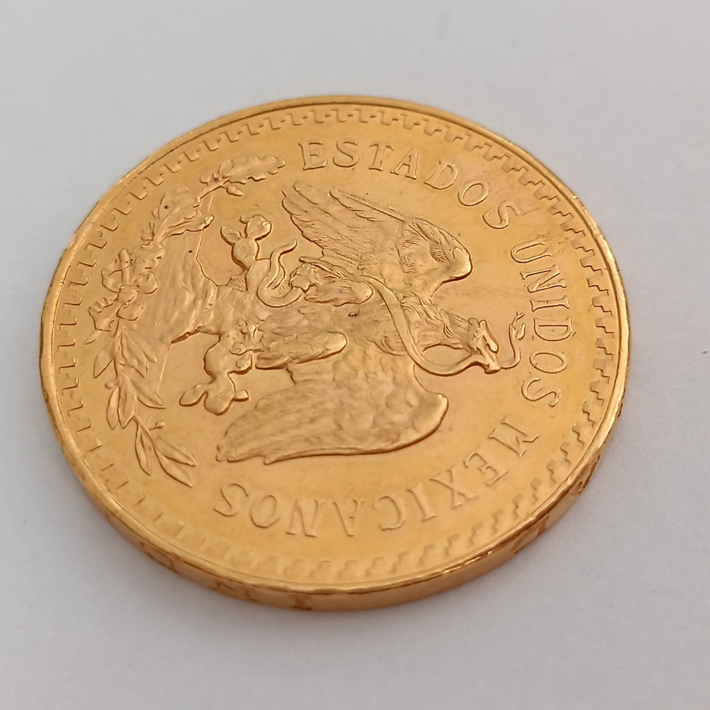 K1 41,60 GRMS 21 K IDENTIFICACIÓN MONEDA NOMINATIVA MONEDAS PESOS 50 PESOS (SEMINUEVO)