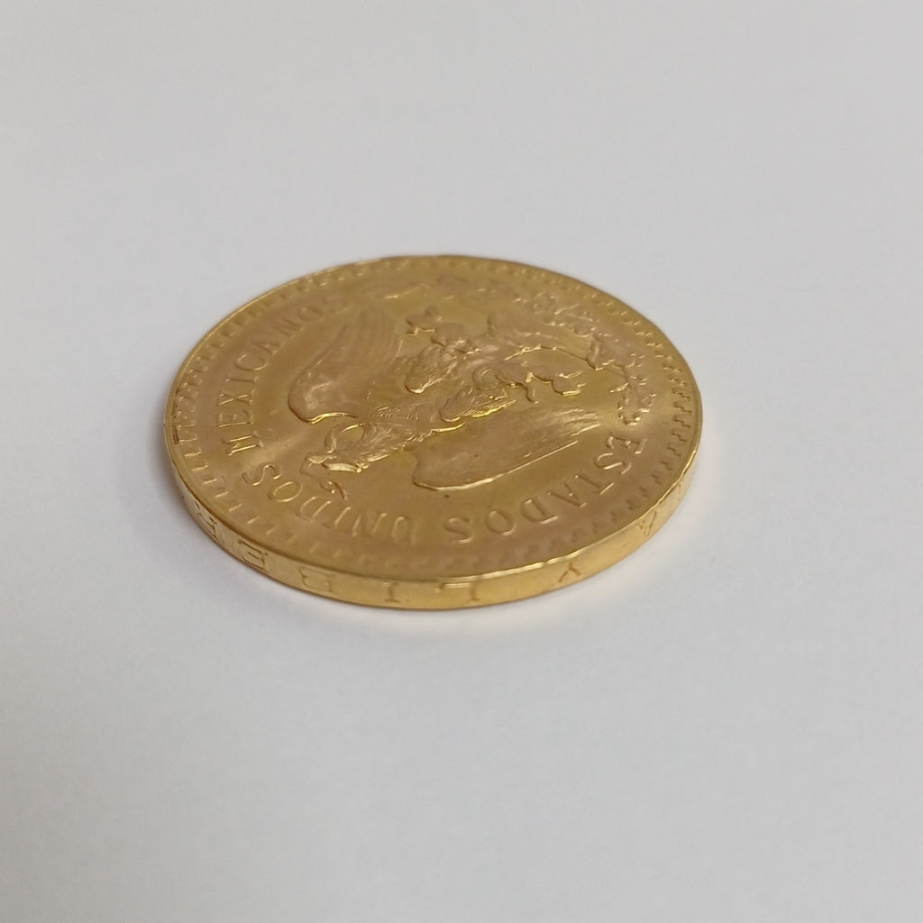 K1 41,60 GRMS 21 K IDENTIFICACIÓN MONEDA NOMINATIVA MONEDAS PESOS 50 PESOS (SEMINUEVO)