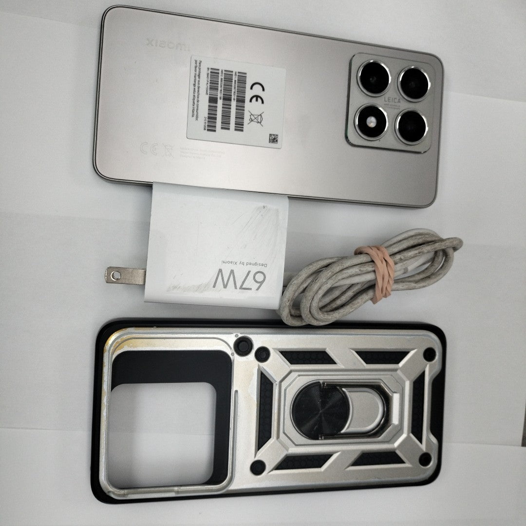 CELULAR XIAOMI 14T 5G 2406APNFAG (2024) 512 GB 16 GB RAM (SEMINUEVO)