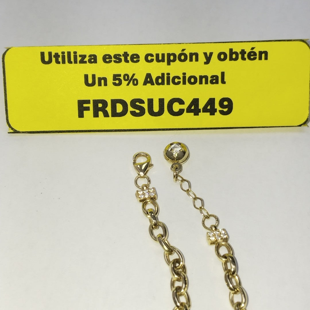 PULSERA ORO 10 K 3.5 GRMS (SEMINUEVO)