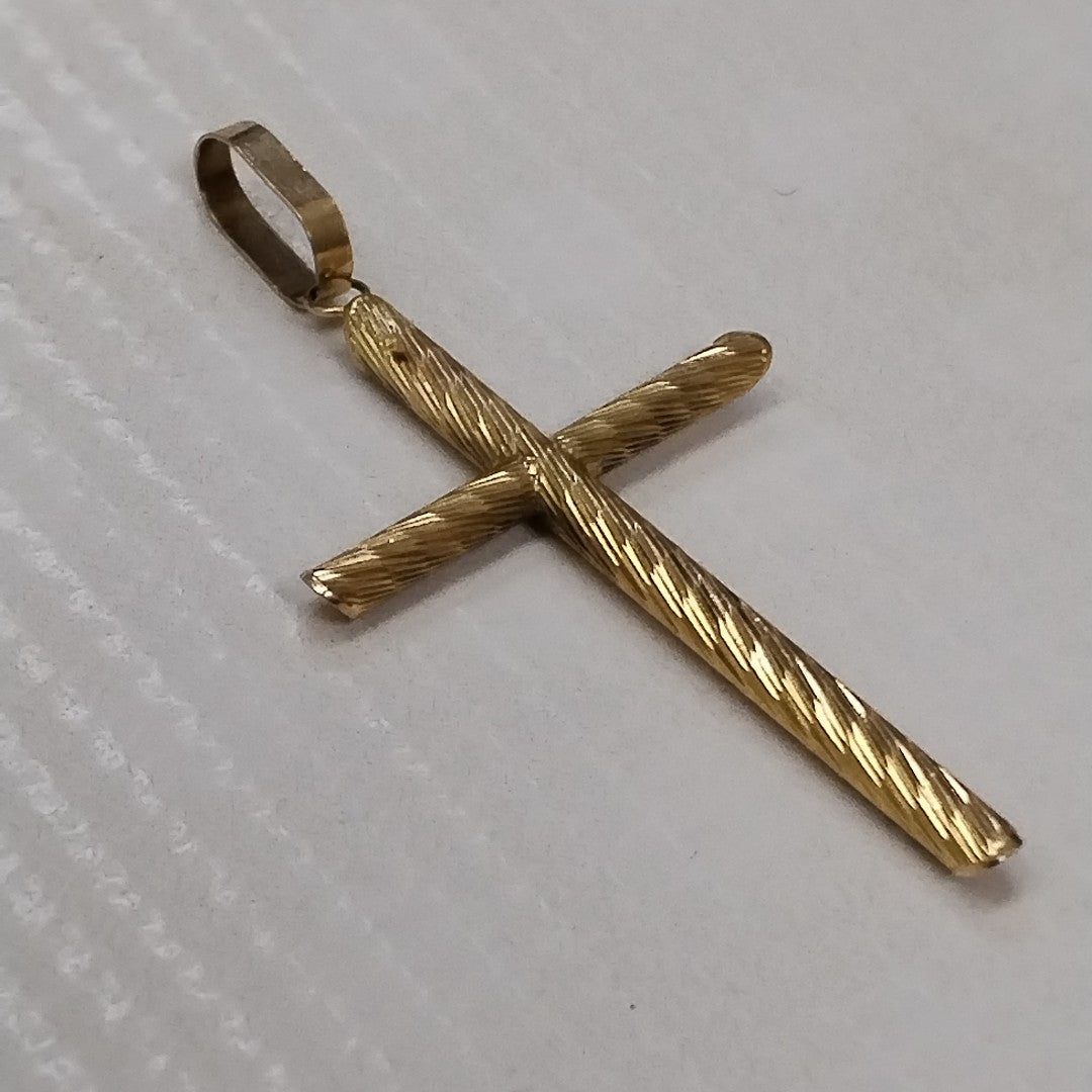 CRUZ, DIJE ORO 14 K 1.7 GRMS (SEMINUEVO)