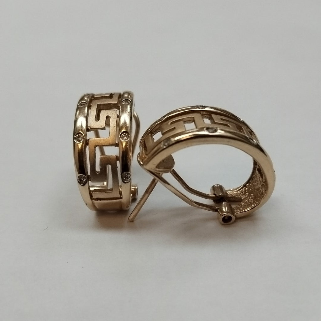 ARRACADAS PAR ORO 14 K 6,90 GRMS (SEMINUEVO)