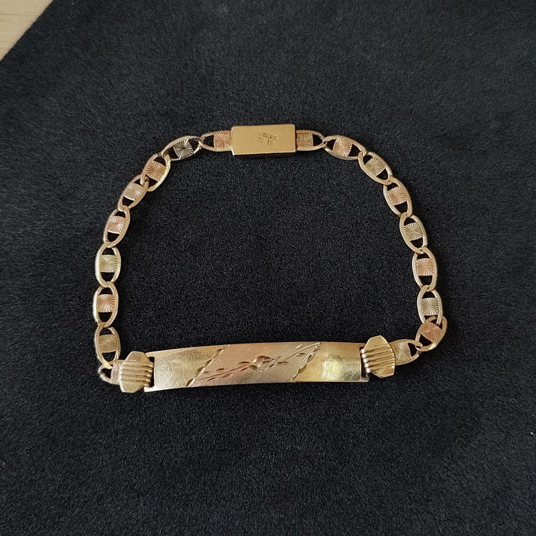 ESCLAVA ORO 10 K 5.2 GRMS (SEMINUEVO)