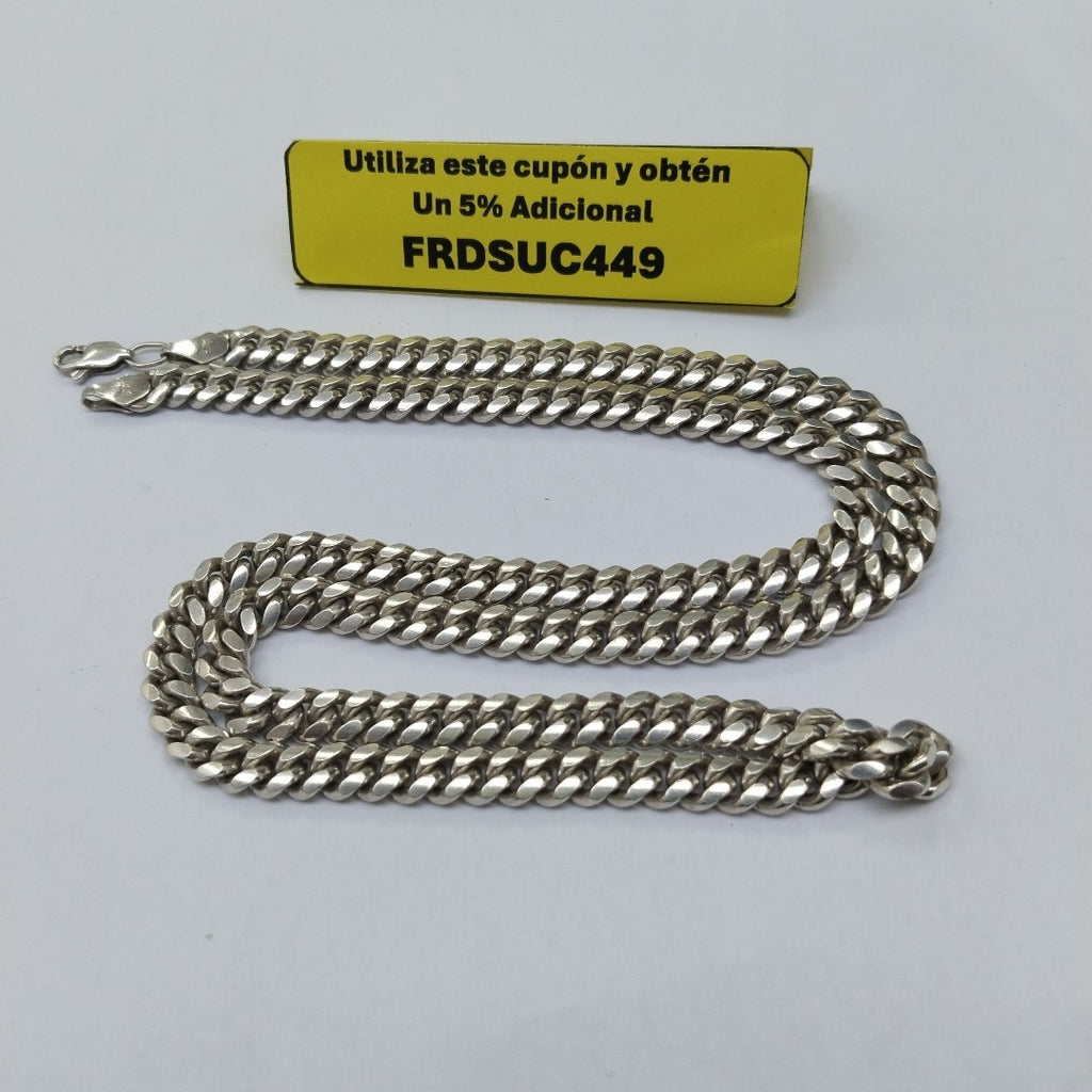 CADENA PLATA 63.3 GRMS (SEMINUEVO)