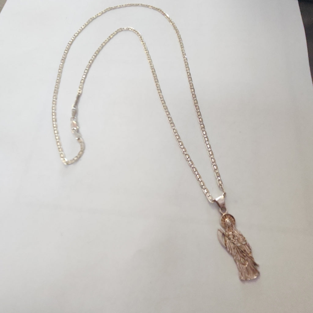 CADENA, DIJE PLATA 7.8 GRMS (SEMINUEVO)