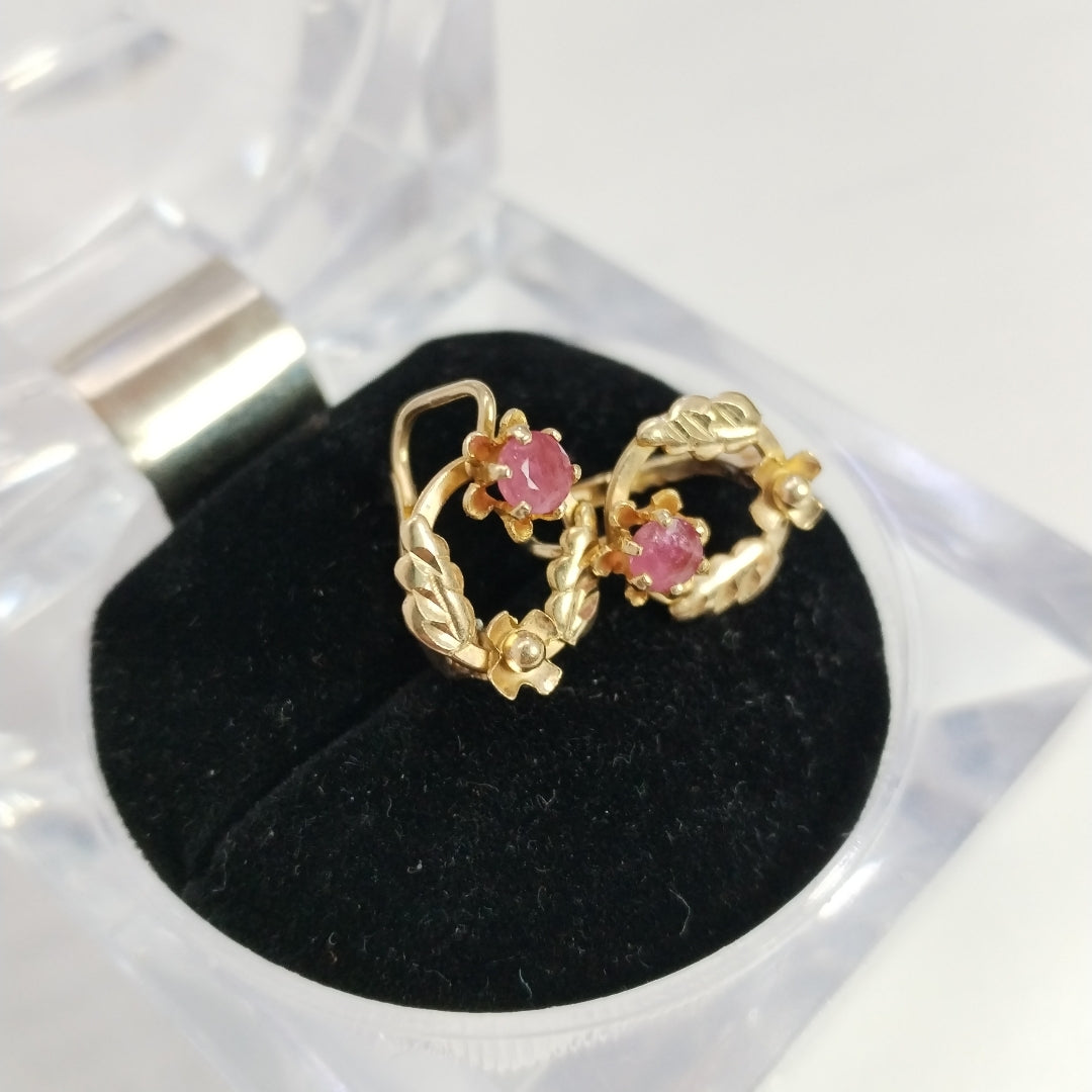 ARETES PAR ORO 10 K 1.7 GRMS (SEMINUEVO)